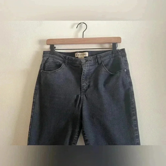 DEMOCRACY High Waisted Skinny Jeans Size 10 Black Washed Color - Picture 9 of 10